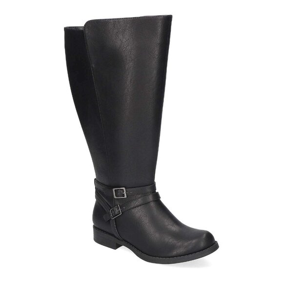 Easy Street Bay Plus Plus Wide Calf Riding Boots Black Size 9 MSRP $110 - Picture 1 of 1